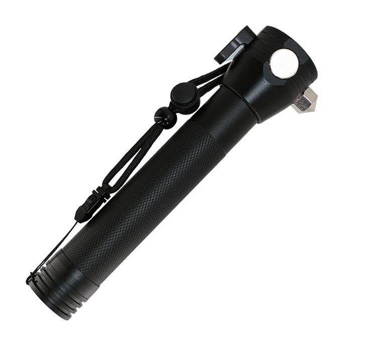 Multi-functional Solar Rechargeable Flashlight-2